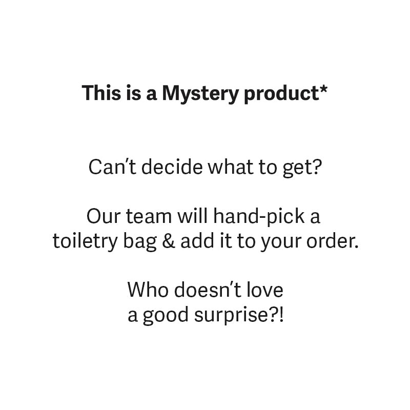 Mystery Munich Toiletry Bag – RAREFORM