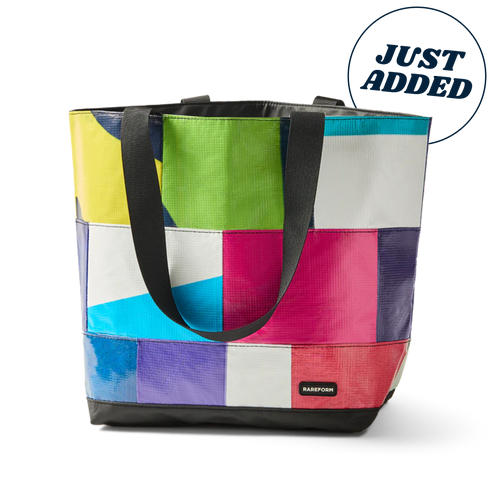 Patchwork Zippered Blake Tote